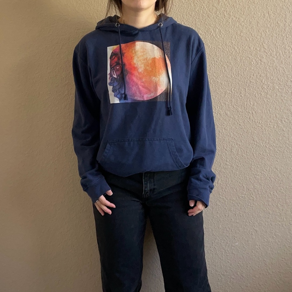 Blue Kid Cudi Hoodie